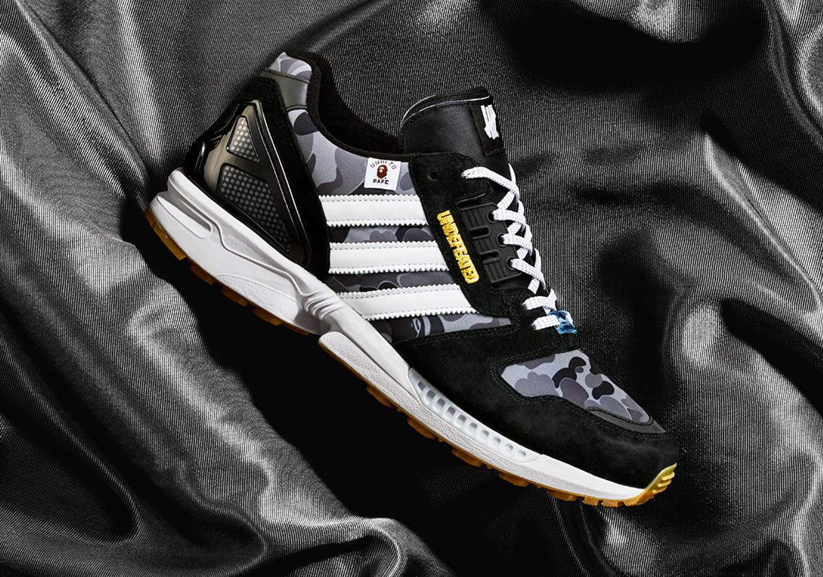 bape undefeated adidas zx